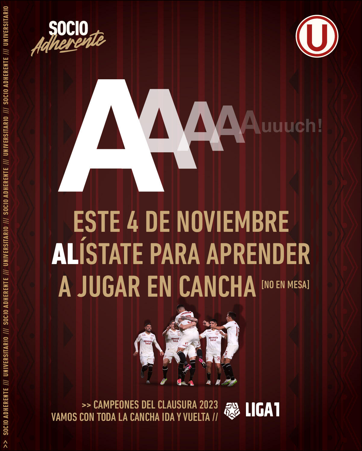 Universitario Campeón Clausura