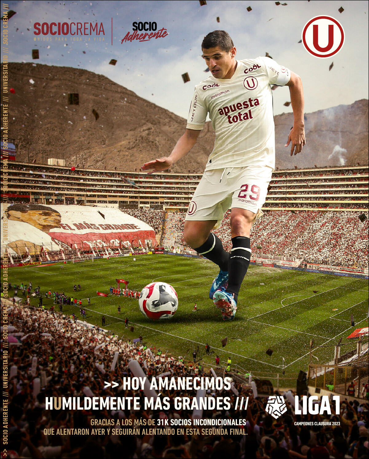Universitario Campeón Clausura