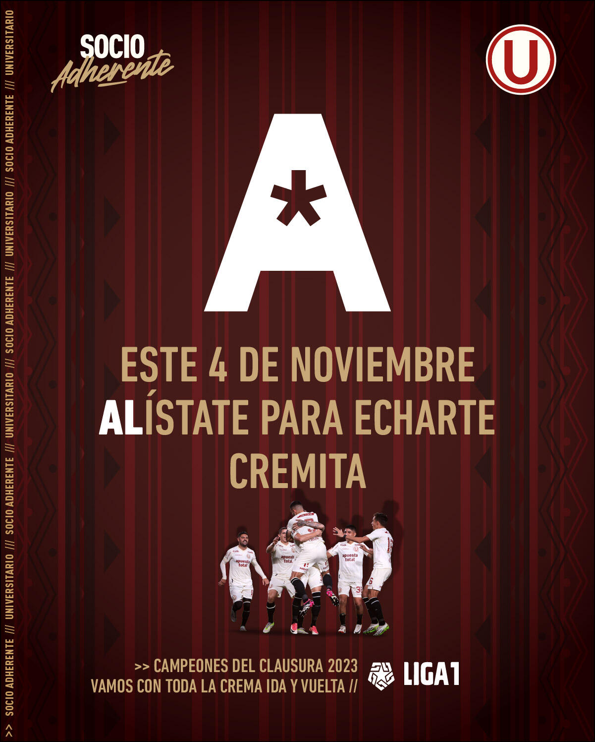 Universitario Campeón Clausura