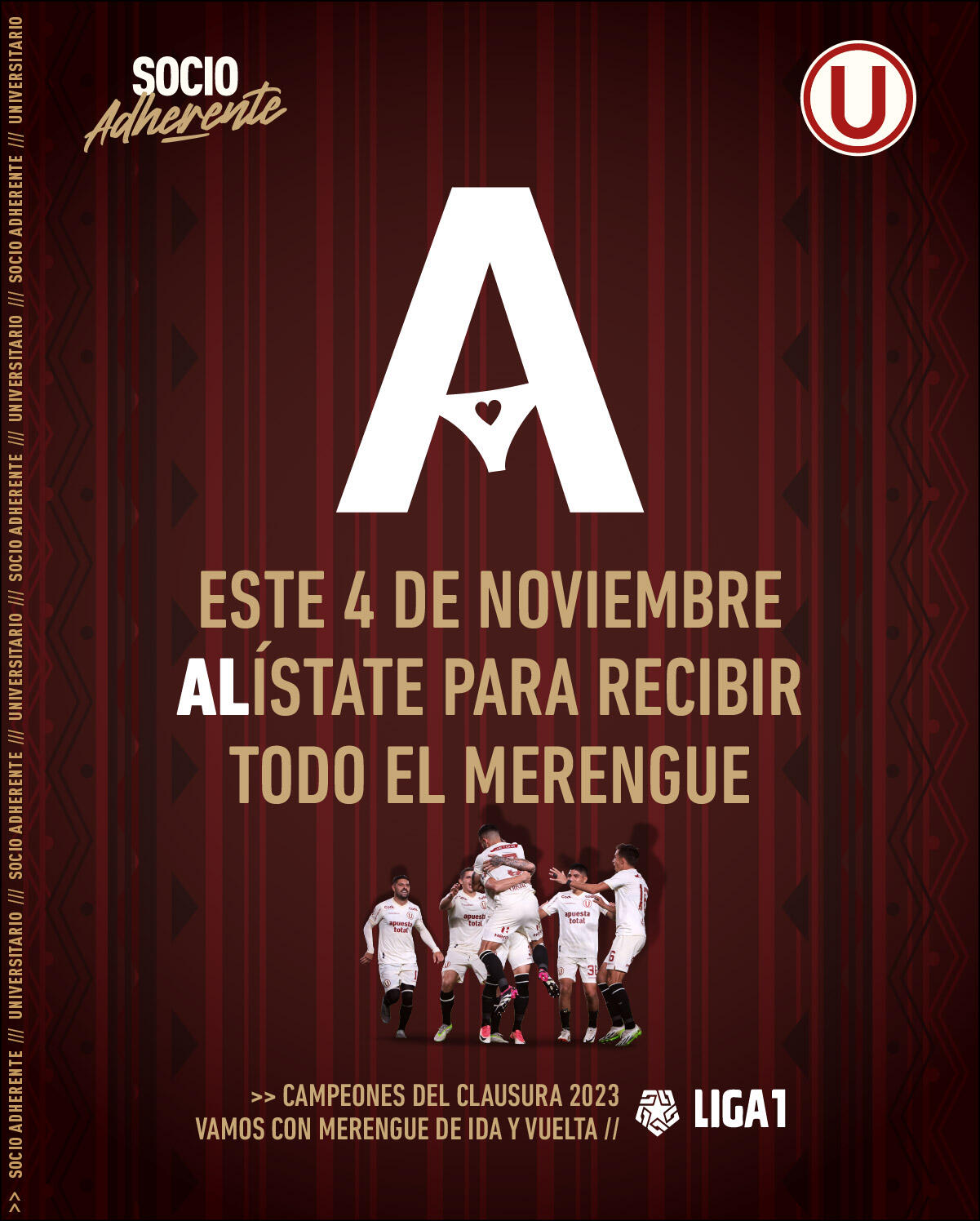 Universitario Campeón Clausura